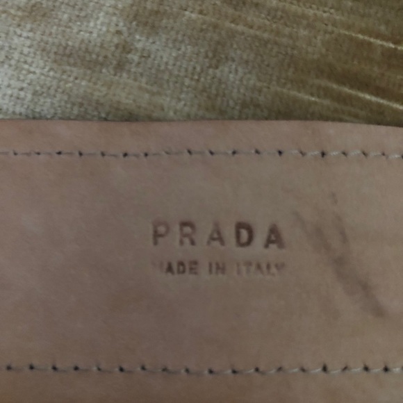 Prada leather snake skin belt - Picture 6 of 7